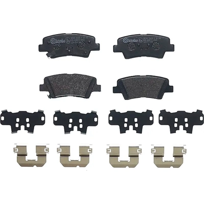 Rear Semi Metallic Pads by BREMBO - P30103 pa1