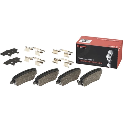Rear Semi Metallic Pads by BREMBO - P30104 pa2