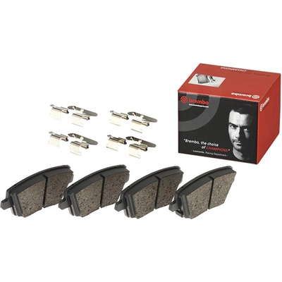 Rear Semi Metallic Pads by BREMBO - P30112 pa2