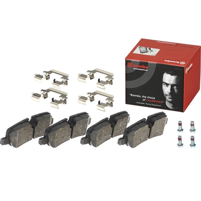 Rear Semi Metallic Pads by BREMBO - P44013 pa2