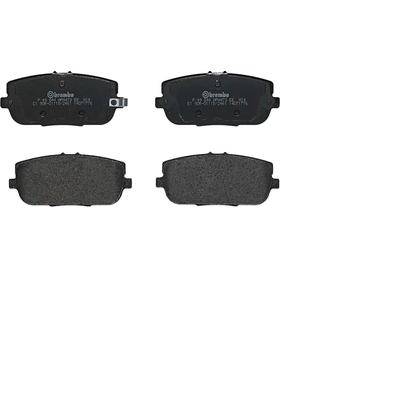 Rear Semi Metallic Pads by BREMBO - P49044 pa1