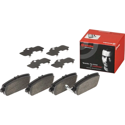 Rear Semi Metallic Pads by BREMBO - P49044 pa2