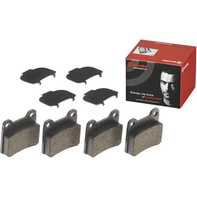 Rear Semi Metallic Pads by BREMBO - P50013 pa2