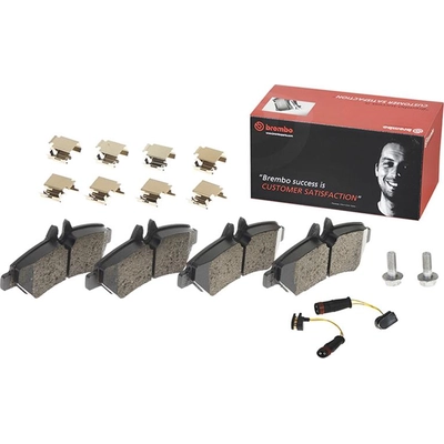 Rear Semi Metallic Pads by BREMBO - P50084 pa2