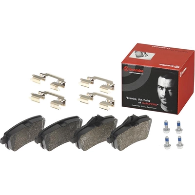 Rear Semi Metallic Pads by BREMBO - P50099 pa2