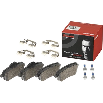 Rear Semi Metallic Pads by BREMBO - P50101 pa2