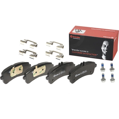 Rear Semi Metallic Pads by BREMBO - P50132 pa2
