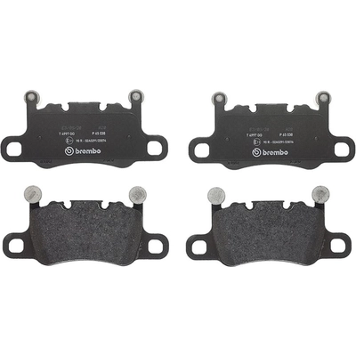 Rear Semi Metallic Pads by BREMBO - P65038 pa2