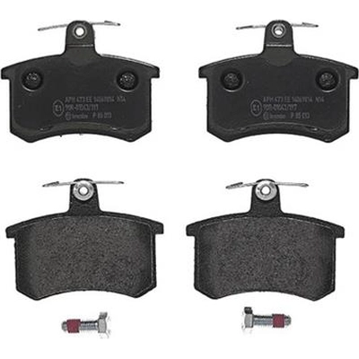 Rear Semi Metallic Pads by BREMBO - P85013 pa2