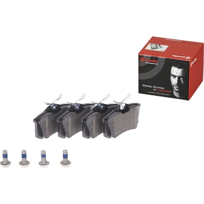 Rear Semi Metallic Pads by BREMBO - P85017 pa2