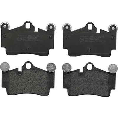 Rear Semi Metallic Pads by BREMBO - P85070 pa2