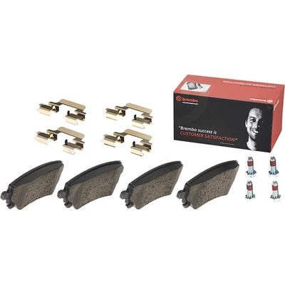 Rear Semi Metallic Pads by BREMBO - P85076 pa2
