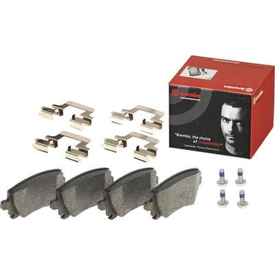 Rear Semi Metallic Pads by BREMBO - P85095 pa2
