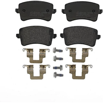 Rear Semi Metallic Pads by BREMBO - P85099 pa2