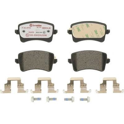 Rear Semi Metallic Pads by BREMBO - P85099X pa1