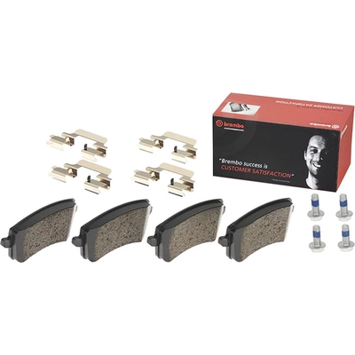 Rear Semi Metallic Pads by BREMBO - P85100 pa2