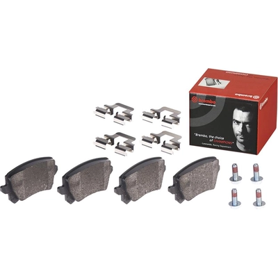 Rear Semi Metallic Pads by BREMBO - P85109 pa2