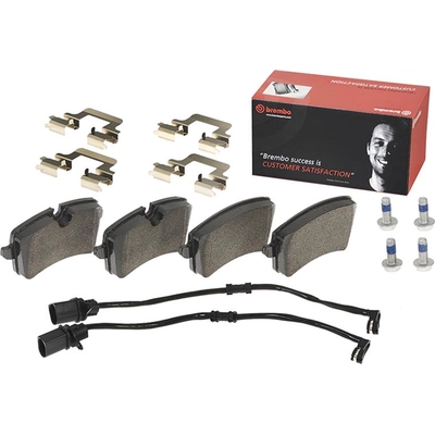 Rear Semi Metallic Pads by BREMBO - P85117 pa2