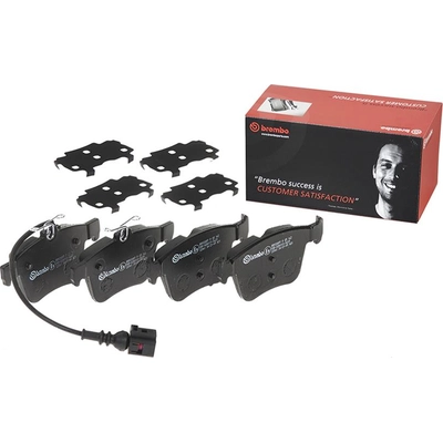 Rear Semi Metallic Pads by BREMBO - P85162 pa1