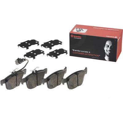 Rear Semi Metallic Pads by BREMBO - P85162 pa2