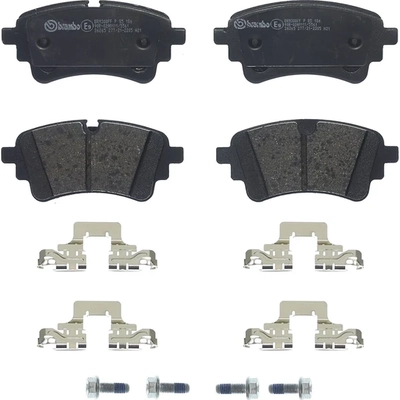 Rear Semi Metallic Pads by BREMBO - P85186 pa1