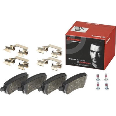 Rear Semi Metallic Pads by BREMBO - P86021 pa2