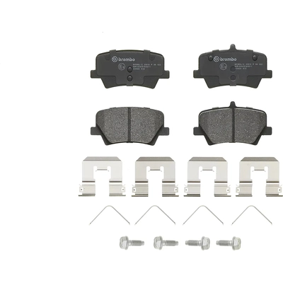Rear Semi Metallic Pads by BREMBO - P86032 pa2
