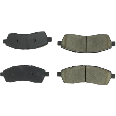Rear Semi Metallic Pads by CENTRIC PARTS - 102.07570 pa9