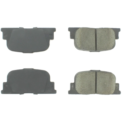 Rear Semi Metallic Pads by CENTRIC PARTS - 102.08350 pa1
