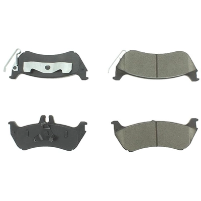 Rear Semi Metallic Pads by CENTRIC PARTS - 102.08750 pa1