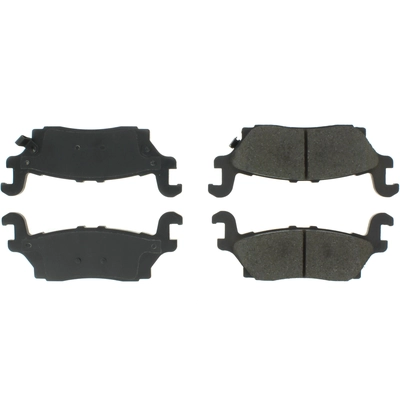 Rear Semi Metallic Pads by CENTRIC PARTS - 102.11200 pa1