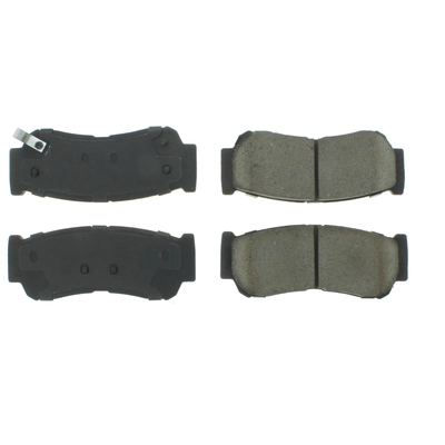 Rear Semi Metallic Pads by CENTRIC PARTS - 102.12970 pa1