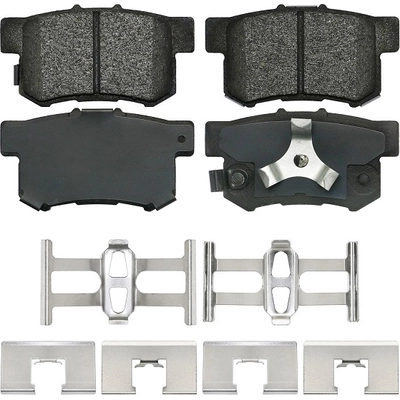 Rear Semi Metallic Pads by DURAGO - BP1086MS pa2