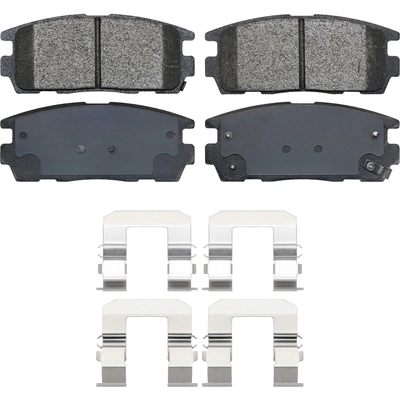 Rear Semi Metallic Pads by DURAGO - BP1275MS pa2