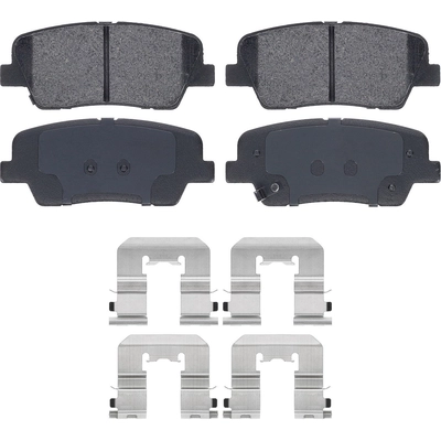 Rear Semi Metallic Pads by DURAGO - BP1284MS pa7
