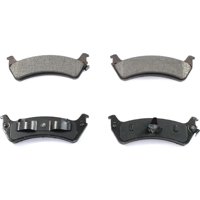 Rear Semi Metallic Pads by DURAGO - BP667MS pa2