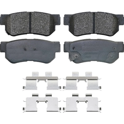 Rear Semi Metallic Pads by DURAGO - BP813MS pa2