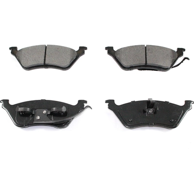 Rear Semi Metallic Pads by DURAGO - BP858MS pa2