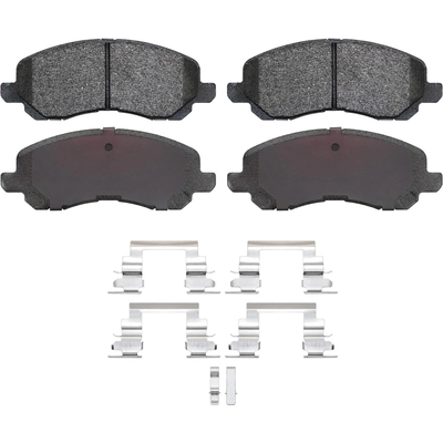 Rear Semi Metallic Pads by DURAGO - BP866MS pa2