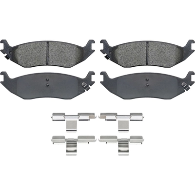 Rear Semi Metallic Pads by DURAGO - BP898MS pa3