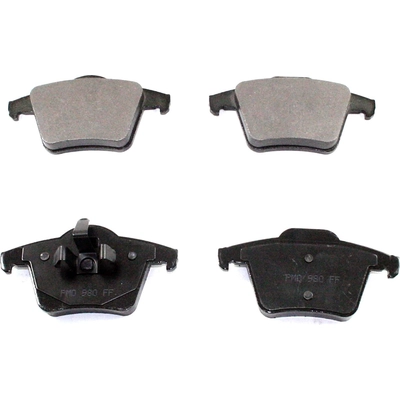 Rear Semi Metallic Pads by DURAGO - BP980MS pa1