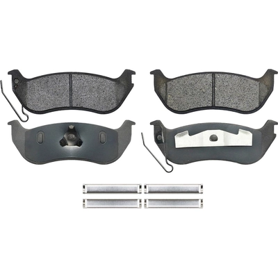 Rear Semi Metallic Pads by DURAGO - BP981MS pa2