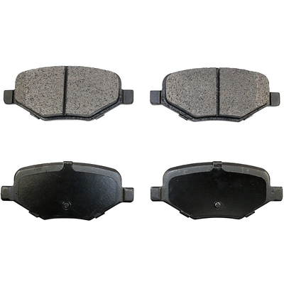 Rear Semi Metallic Pads by DURAGO - BP1377MS pa3