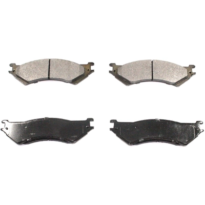 Rear Semi Metallic Pads by DURAGO - BP802MS pa1