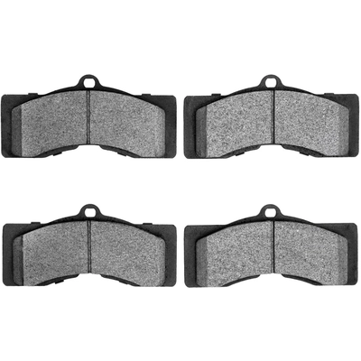 Rear Semi Metallic Pads by DYNAMIC FRICTION COMPANY - 1214-0008-00 pa3