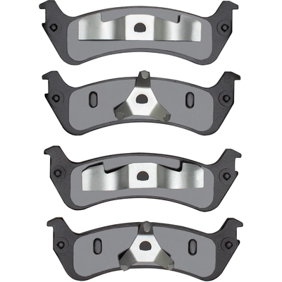 Rear Semi Metallic Pads by DYNAMIC FRICTION COMPANY - 1214-0667-00 pa4
