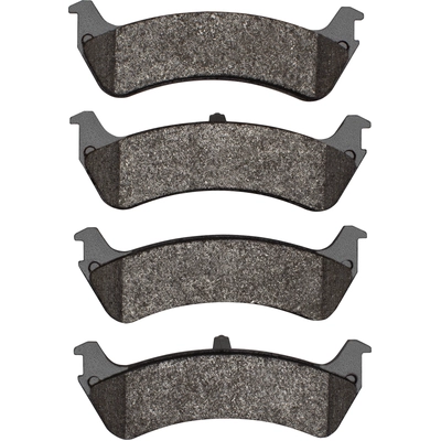 Rear Semi Metallic Pads by DYNAMIC FRICTION COMPANY - 1214-0667-00 pa7