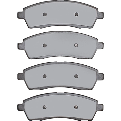 Rear Semi Metallic Pads by DYNAMIC FRICTION COMPANY - 1214-0757-00 pa12