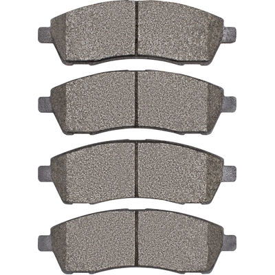 Rear Semi Metallic Pads by DYNAMIC FRICTION COMPANY - 1214-0757-00 pa14