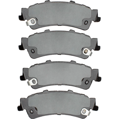 Rear Semi Metallic Pads by DYNAMIC FRICTION COMPANY - 1214-0792-00 pa4